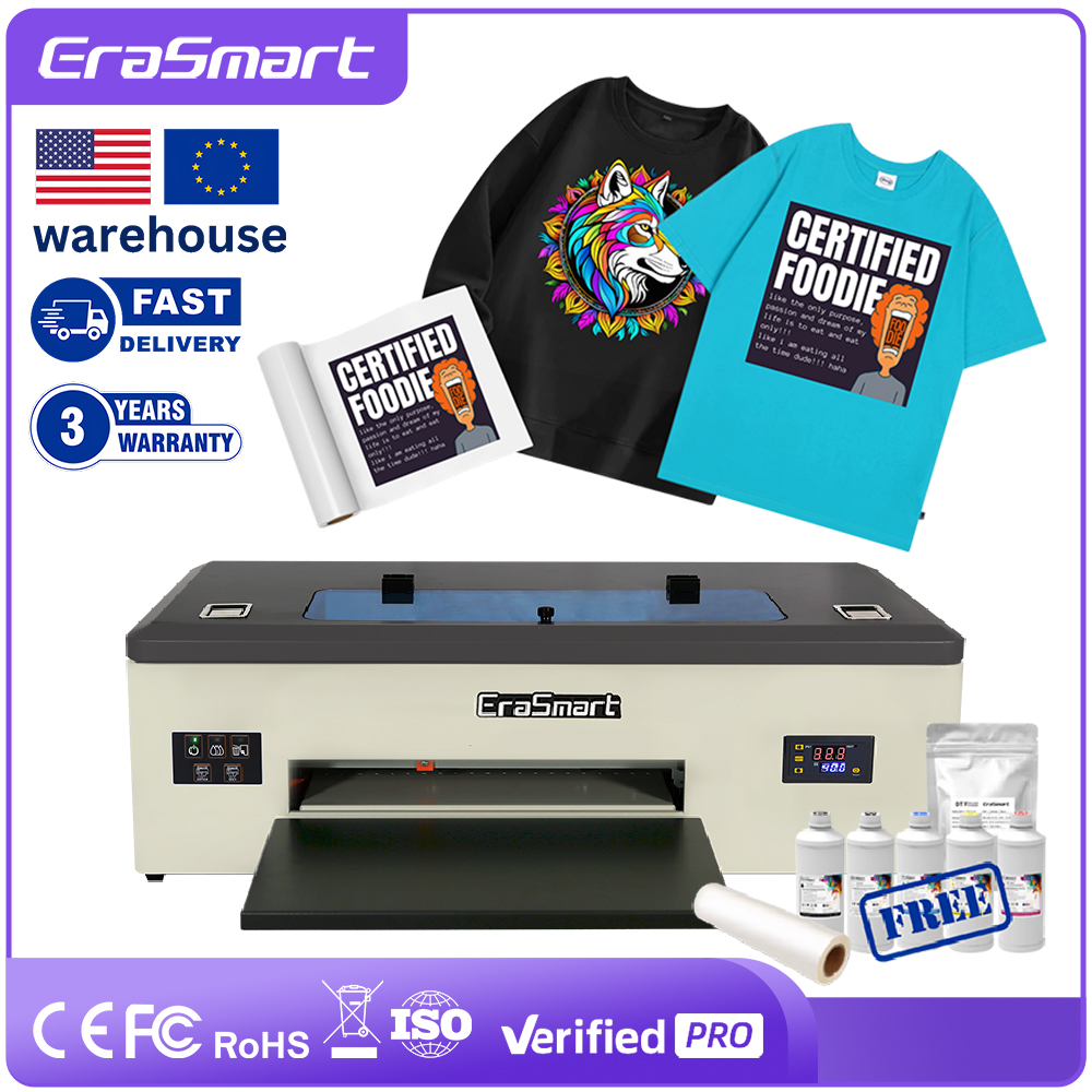 Commercial Printing Machine For Shirts - EraSmart 1390 Print Head Inkjet Printer