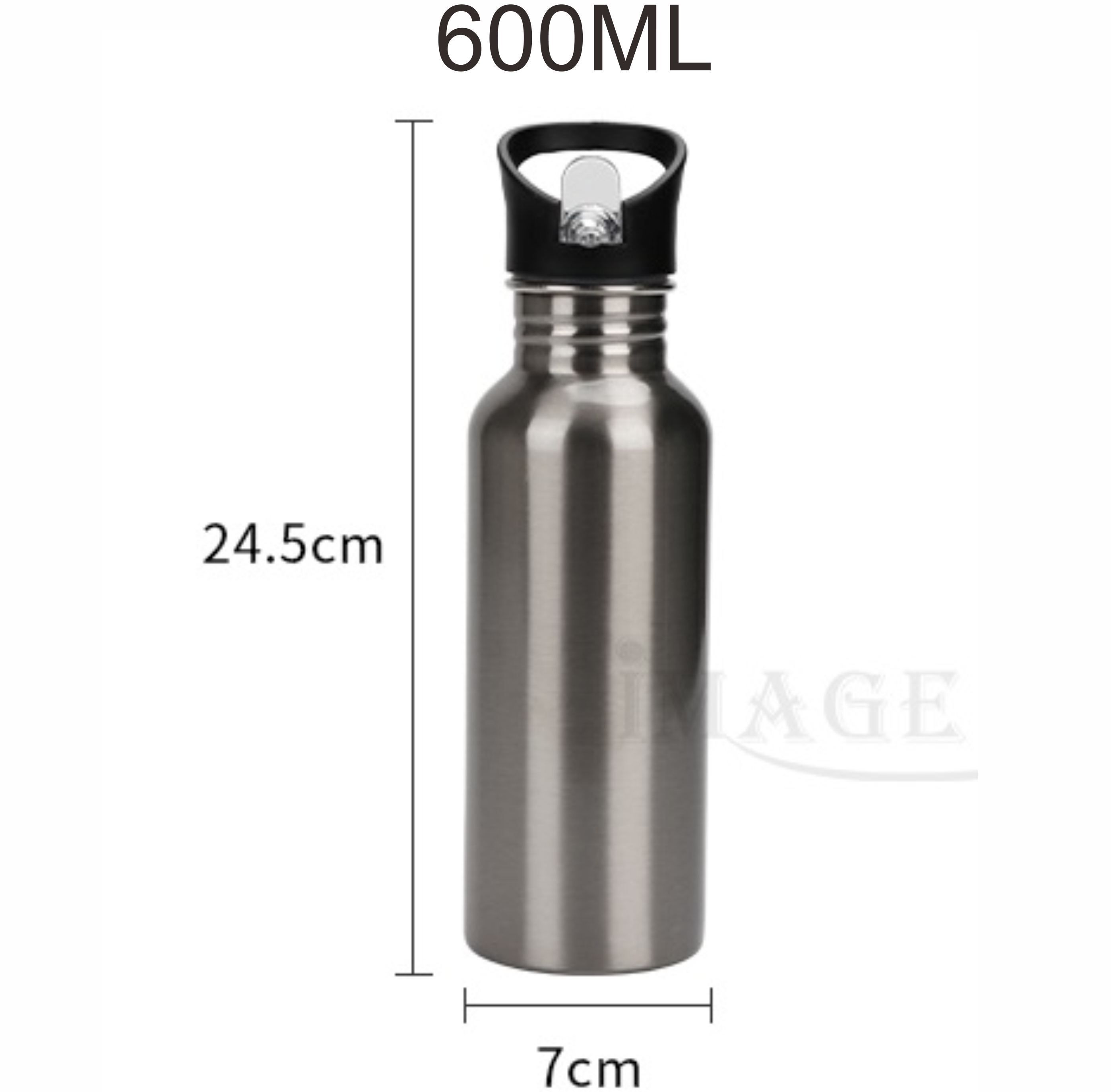 Sublimation Mug Blank - Blank 600ML Metal Bottle for Sublimation