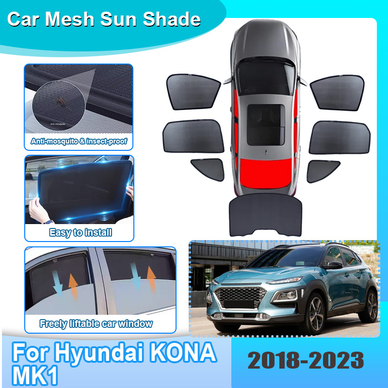 Car Window Sunshade For Hyunda - Screen Printing Frame Mesh のレビューと価格