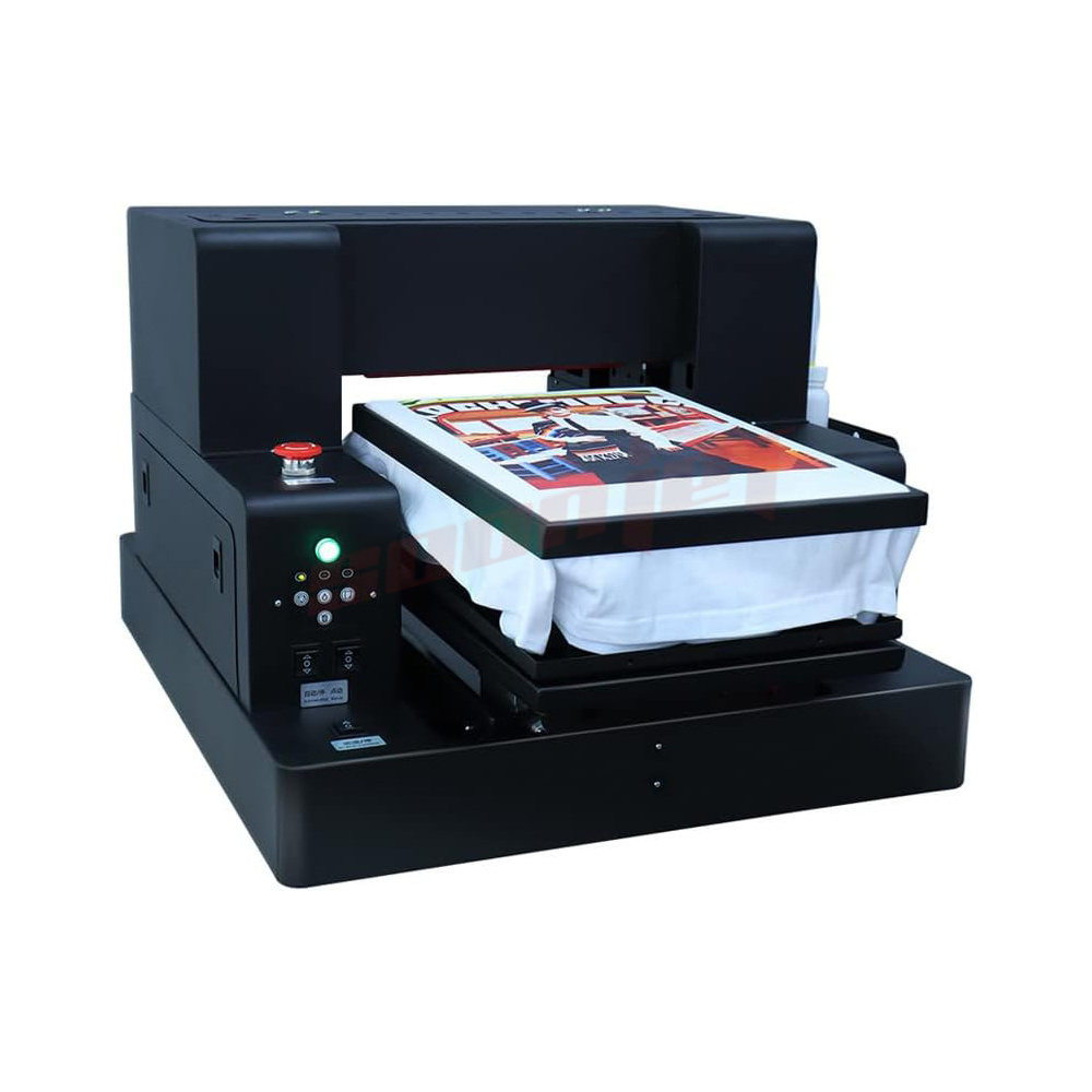 DTG Tshirt  flatbed Printer A4 - Commercial Printing Machine For Shirts のレビューと価格