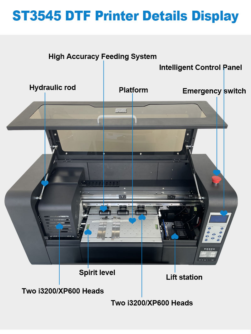 60CM A1 DTF Printer Xp600/I320 - Commercial Printing Machine For Shirts のレビューと価格