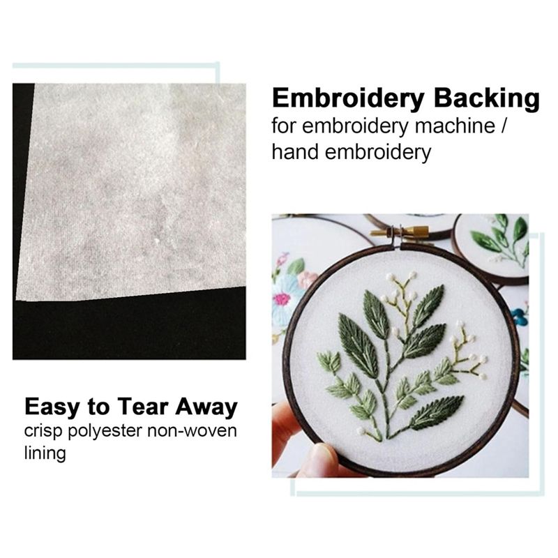 ABKJ-Tear Away Stabilizer For  - Embroidery Stabilizer Backing のレビューと価格