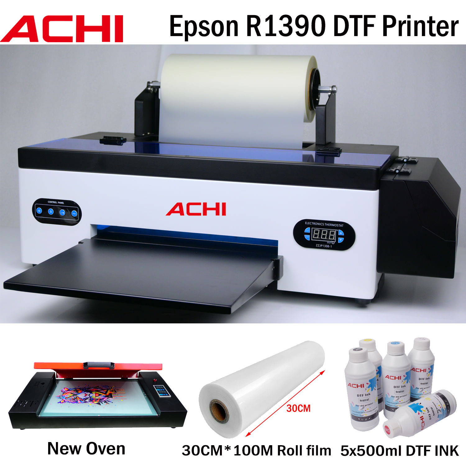 ACHI A3 R1390 Dtf Printer Bund - Commercial Printing Machine For Shirts のレビューと価格