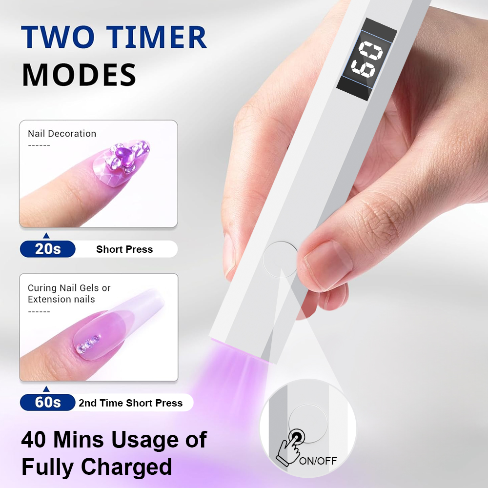 Timerable UV LED Nail Lamp wit - Uv Led Lamp Printer のレビューと価格