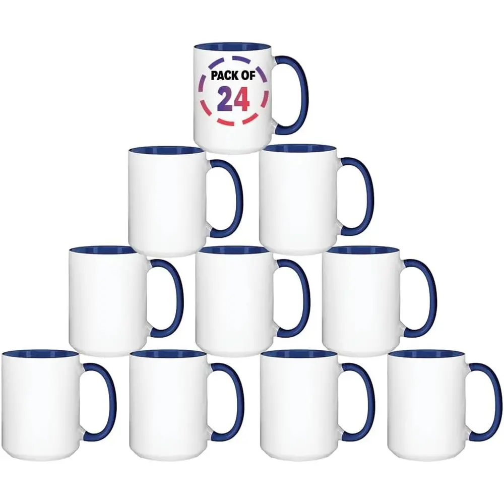 15oz Blue Sublimation Mugs – B - Sublimation Mug Blank のレビューと価格