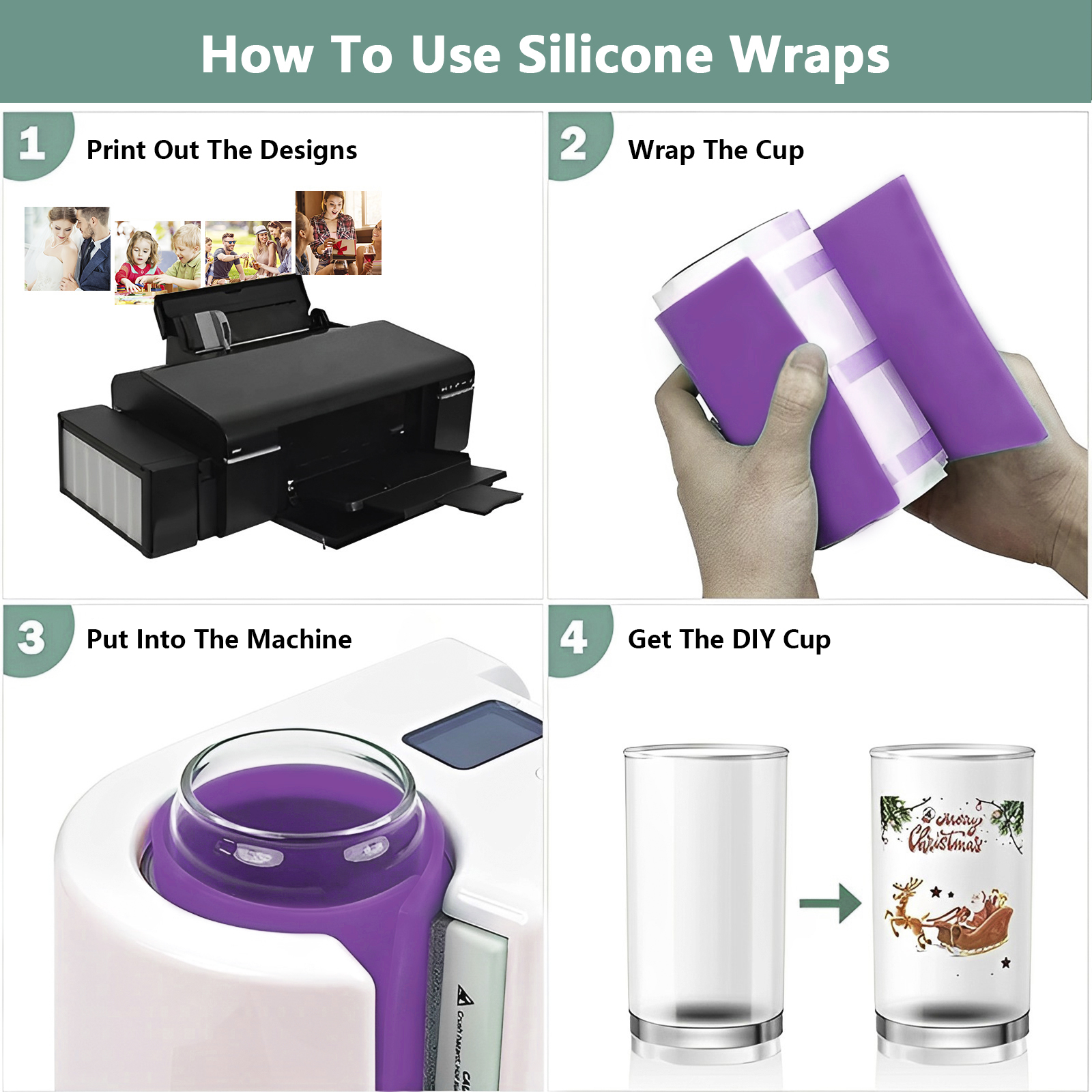 3pcs Sublimation Tumblers Wrap - Sublimation Mug Blank のレビューと価格