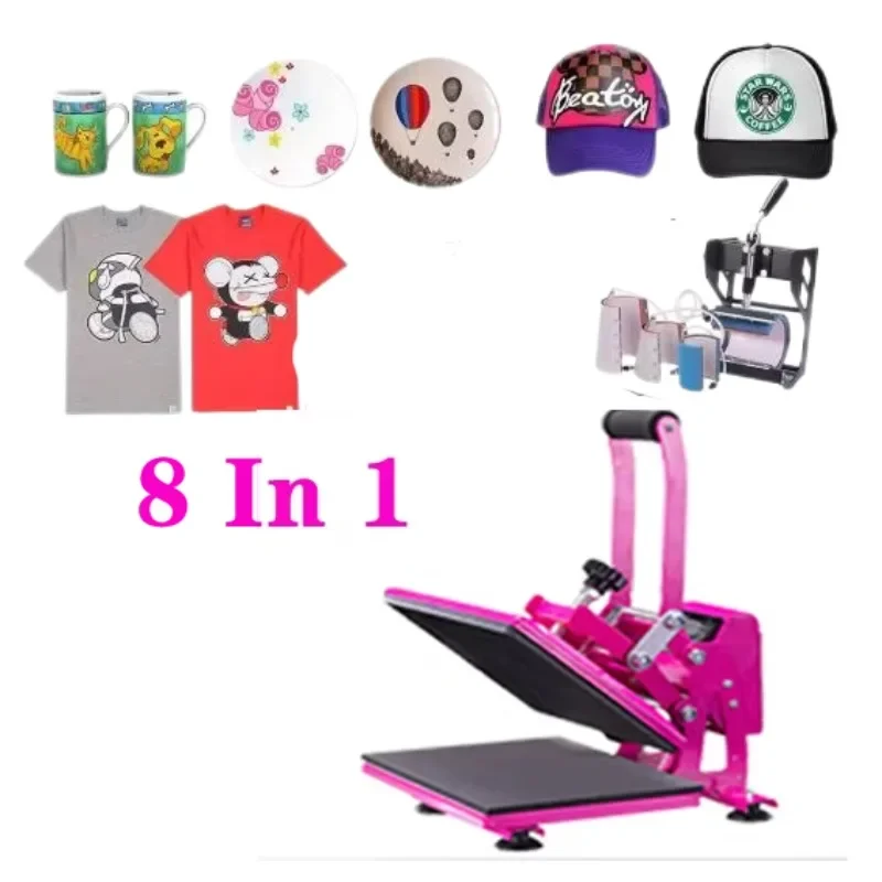 8-in-1 Heat Press Machine Supe - Commercial Grade Printing Press のレビューと価格