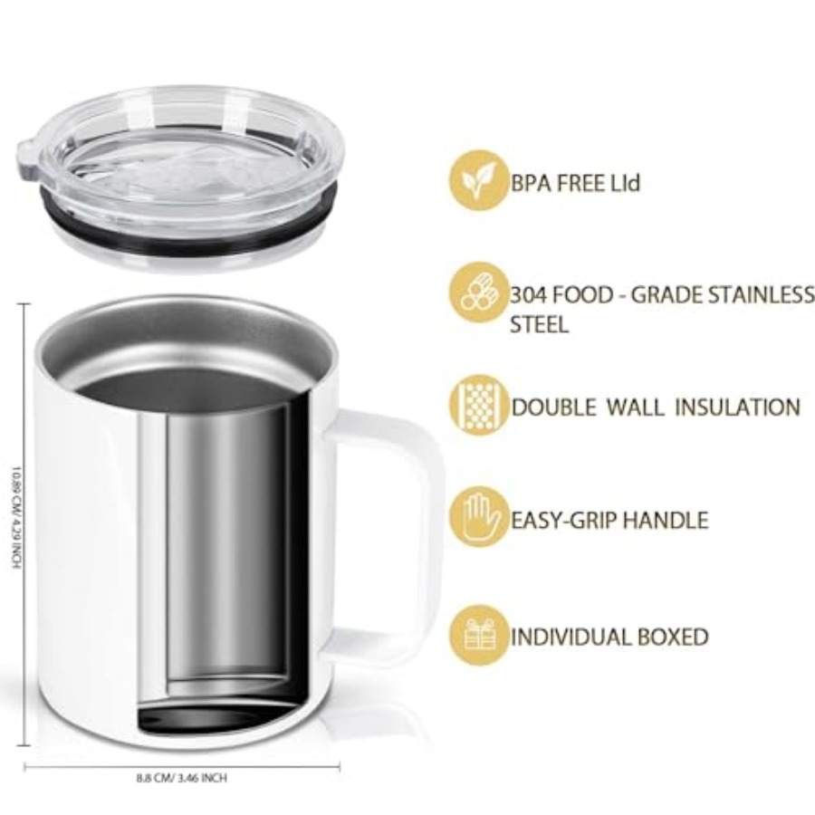 12 Oz Sublimation Coffee Mug B - Sublimation Mug Blank のレビューと価格