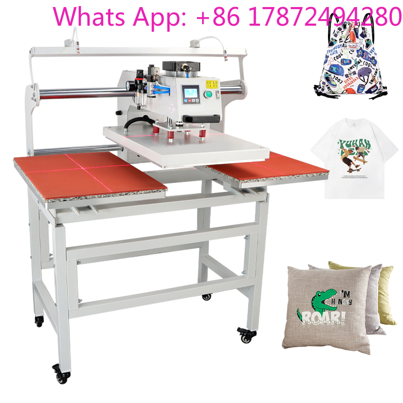 Dual Electric Slide Hot Stampi - Commercial Printing Machine For Shirts のレビューと価格