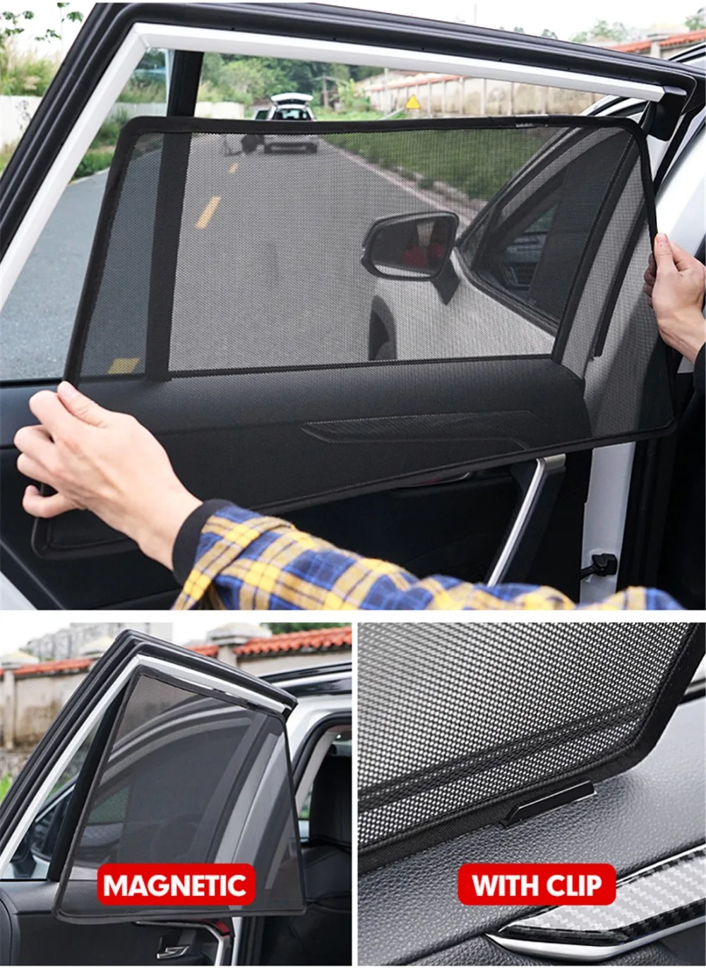 Custom Magnetic Car Window Sun - Screen Printing Frame Mesh のレビューと価格