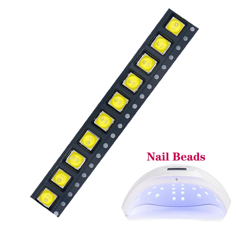20ps a lot Nail Lamp Bead 1W U - Uv Led Lamp Printer のレビューと価格