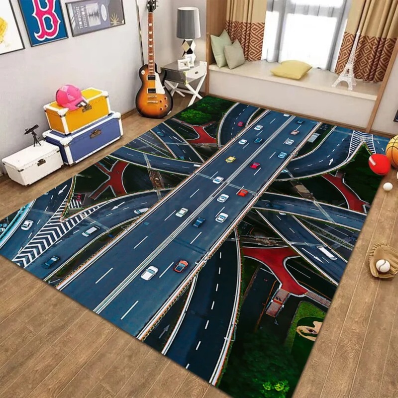 Classic Modern Style Carpet, R - Commercial Digital Printing のレビューと価格