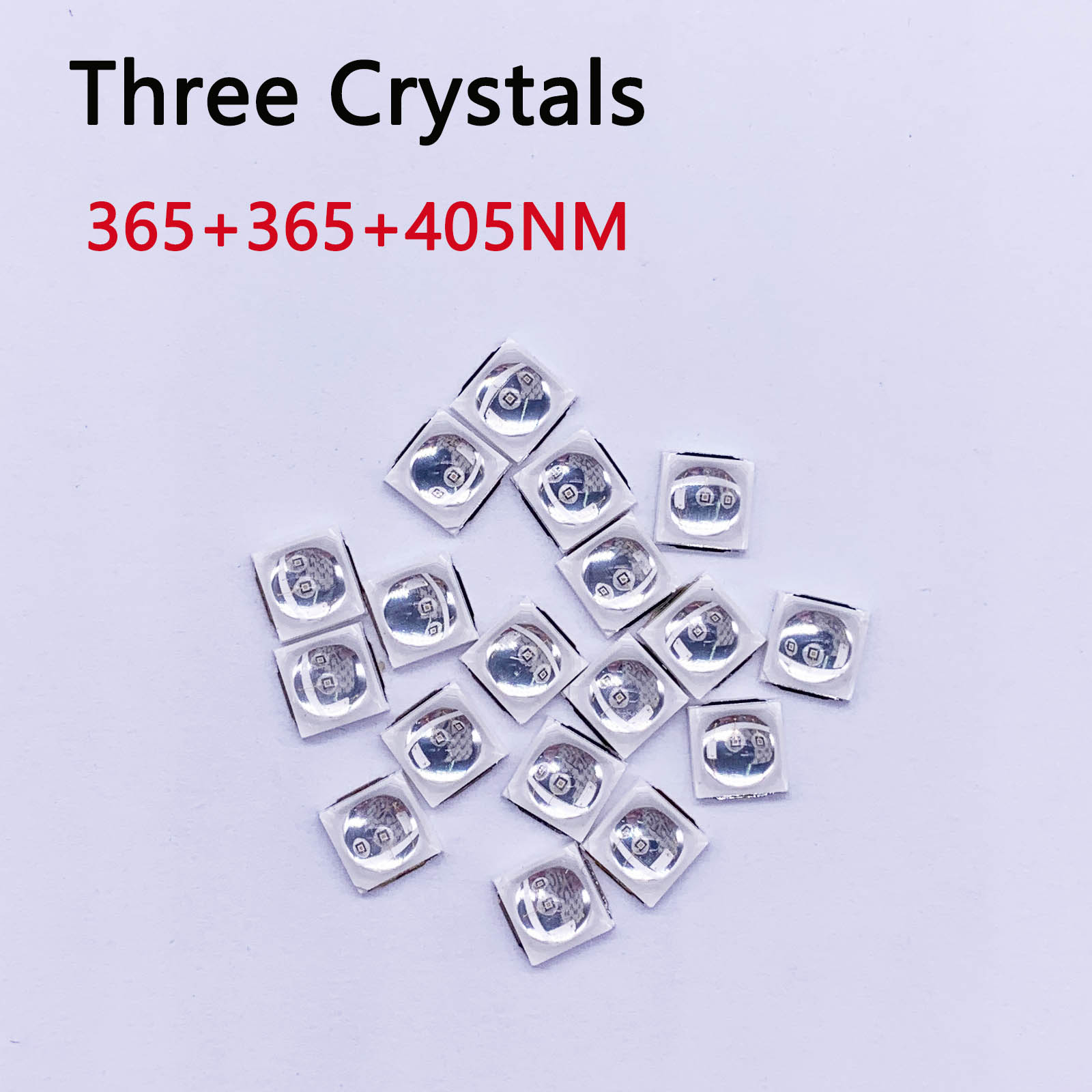 50pcs 2W Epistar 365nm+365nm+4 - Uv Led Lamp Printer のレビューと価格