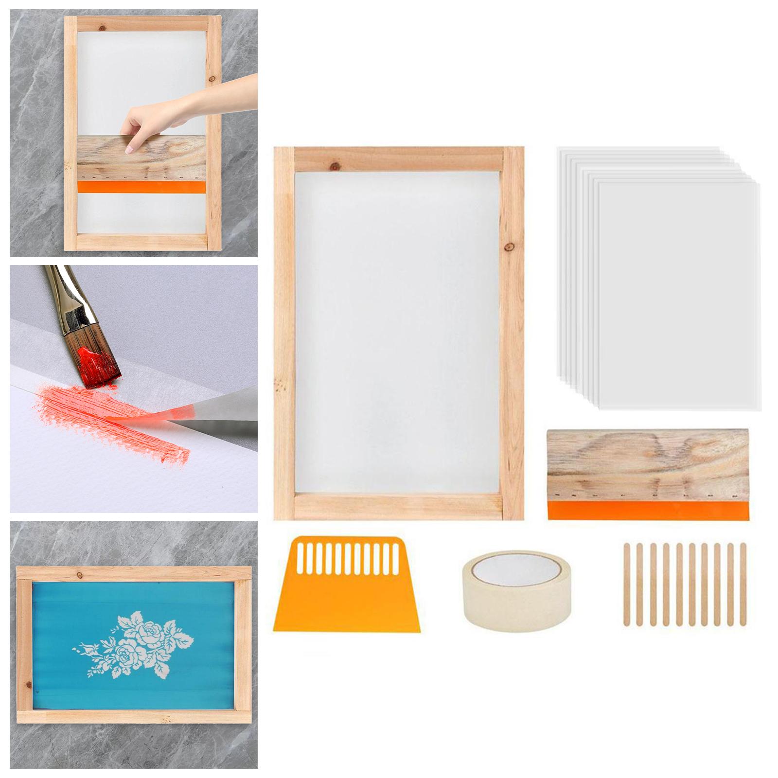 24Pcs Screen Printing Starter  - Screen Printing Frame Mesh のレビューと価格