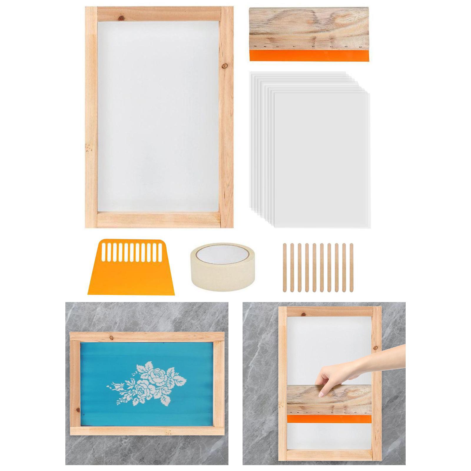 24Pcs Screen Printing Starter  - Screen Printing Frame Mesh のレビューと価格