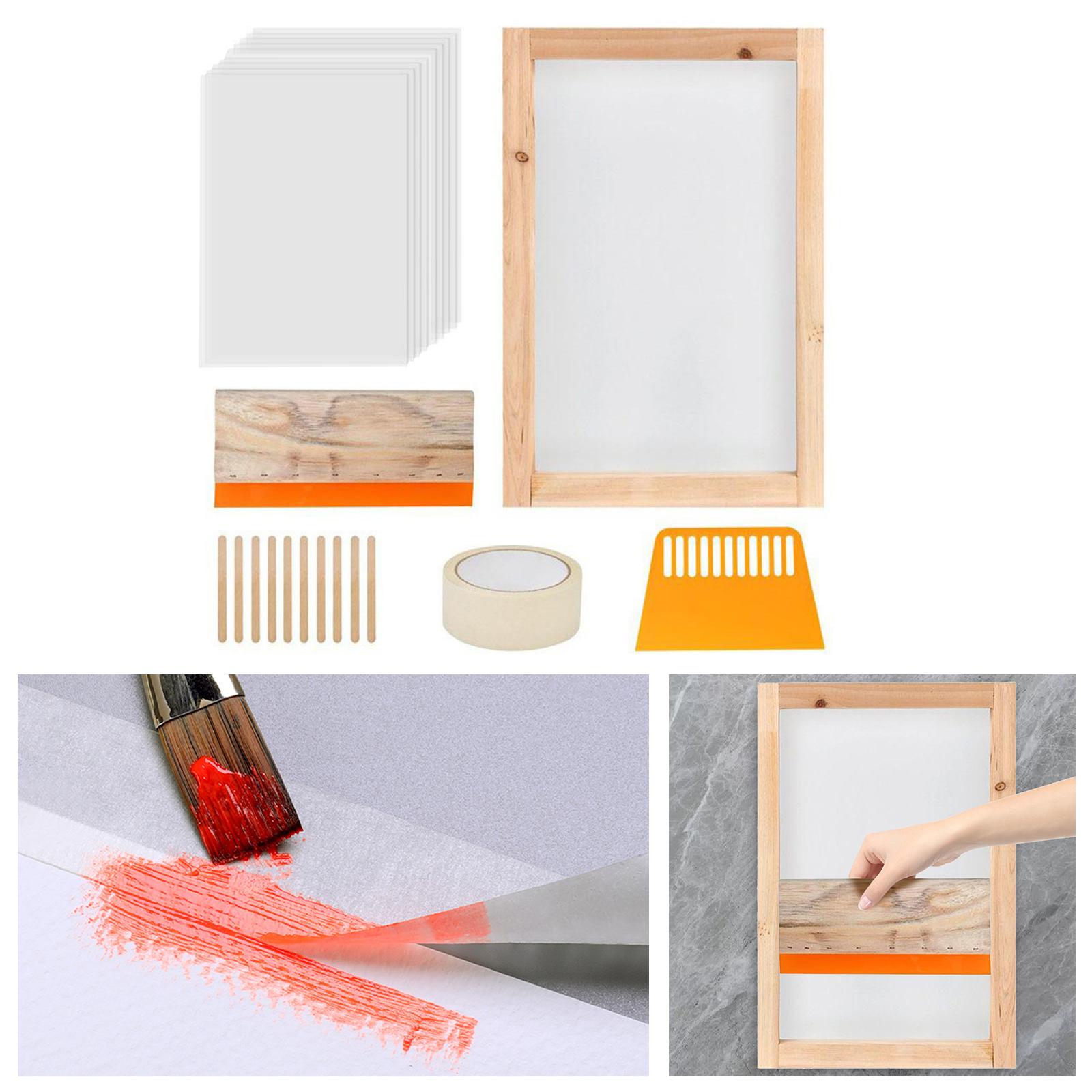 24Pcs Screen Printing Starter  - Screen Printing Frame Mesh のレビューと価格